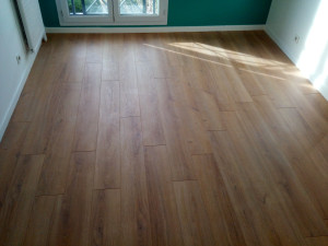 Photo de galerie - Pose parquet flottant