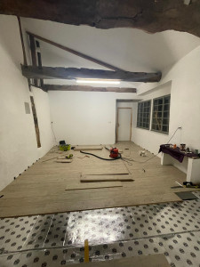 Photo de galerie - Parquet salle de pratique 1/2