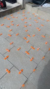 Photo de galerie - Pose de carrelage
