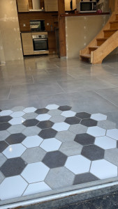 Photo de galerie - Pose de carrelage