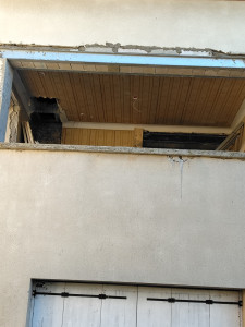 Photo de galerie - Finition ouverture fenêtre sur mur porteur avec pose ipn