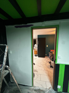 Photo de galerie - Commencement mise en peinture 