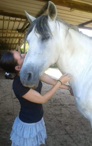 Photo de galerie - Passionnée de chevaux