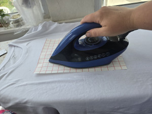 Photo de galerie - Personnalisation de tee-shirt pour une fete