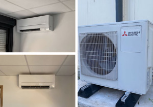 Photo de galerie - Climatisation réversible Mitsubishi