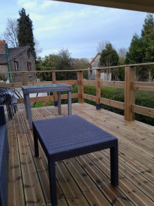 Photo de galerie - Terrasse + garde corps
