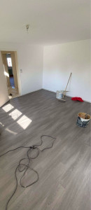 Photo de galerie - Pose de parquet - Revêtement de sol