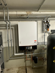 Photo de galerie - Installation de pompe à chaleur