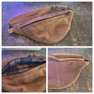 Photo de galerie - Upcycling d'un pantalon et d'une chemise en Banane