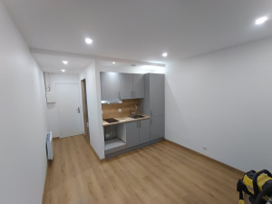 Photo de galerie - Pose de parquet flottant et d'une cuisine