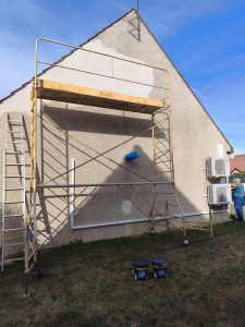 Photo de galerie - Ravalement pignon 
