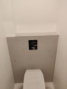 Photo de galerie - Pose de chasse encastrée 