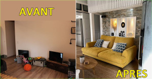 Photo de galerie - Modif Salon cosy