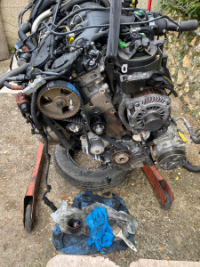 Photo de galerie - Distribution et changement de moteur Peugeot 407 2 litres hdi 136cv