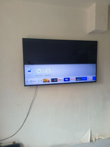 Photo de galerie - Pose support mural pour TV 