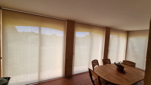 Photo de galerie - Pose store droit electrique