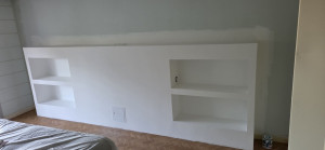 Photo de galerie - Tête de lit sur mesure 