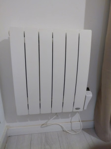 Photo de galerie - Pose d un radiateur 