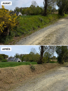 Photo de galerie - Débroussaillage talus