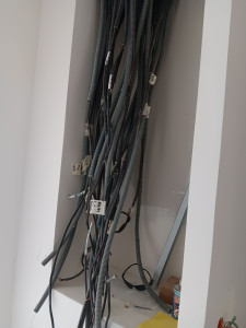 Photo de galerie - Installation électrique nouvelle construction 