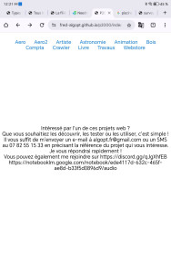 Photo de galerie - Webmaster