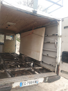 Photo de galerie - Transport de matériel, rénovation de véhicule, 