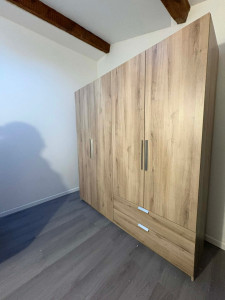 Photo de galerie - Armoire 4 portes 2 terroir
