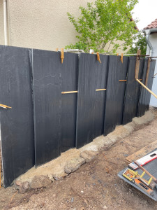 Photo de galerie - Brise vue en ardoise 2,20mx0,60m (200kg) 