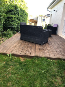 Photo de galerie - Terrasse bois sur plots