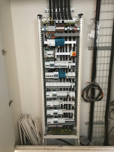Photo de galerie - Armoire électrique après raccordement 