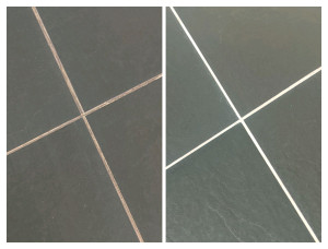 Photo de galerie - Nettoyage joint de carrelage sol