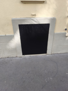 Photo de galerie - Pose d'une grille 