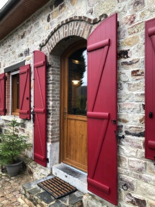 Photo de galerie - Pose de volet battant