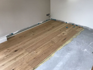 Photo de galerie - Pose de parquet - Revêtement de sol