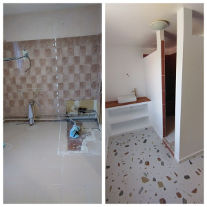 Photo de galerie - Rénovation d'une salle de bain 