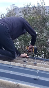 Photo de galerie - Changements de tasseau pourris, +visserie inox