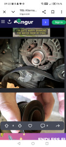 Photo de galerie - Changement poulie alternateur 