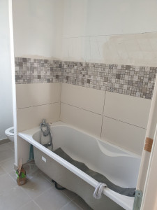 Photo de galerie - Pose de carrelage 