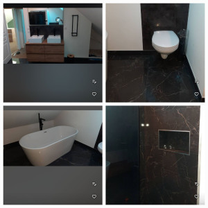 Photo de galerie - Création d'une salle de bain 