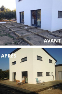 Photo de galerie - Création terrasse 