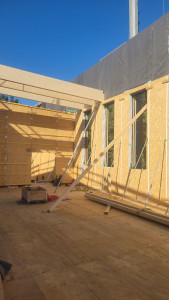 Photo de galerie - Réalisation acceuil d'un  gymnase en haute Savoie 