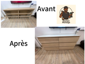 Photo de galerie - Montage commode