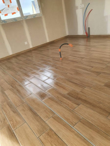 Photo de galerie - Pose de carrelage
