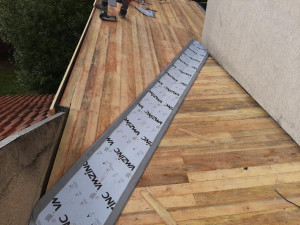 Photo de galerie - Noue en zinc