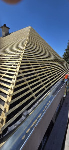 Photo de galerie - Lattage pour tuille plate 