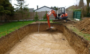 Photo de galerie - Décaissement piscine 
