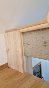 Photo de galerie - Pose de lambris, finitions soignés.