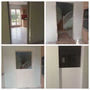 Photo de galerie - Condamnation mi-hauteur d'une ouverture