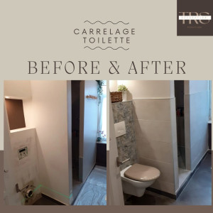 Photo de galerie - Carrelage toilette 