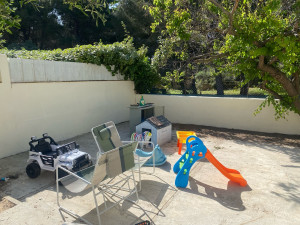 Photo de galerie - Peinture mur de terrasse 